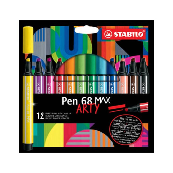 Stabilo - Pen 68, set di pennarelli, Set da 30 46939