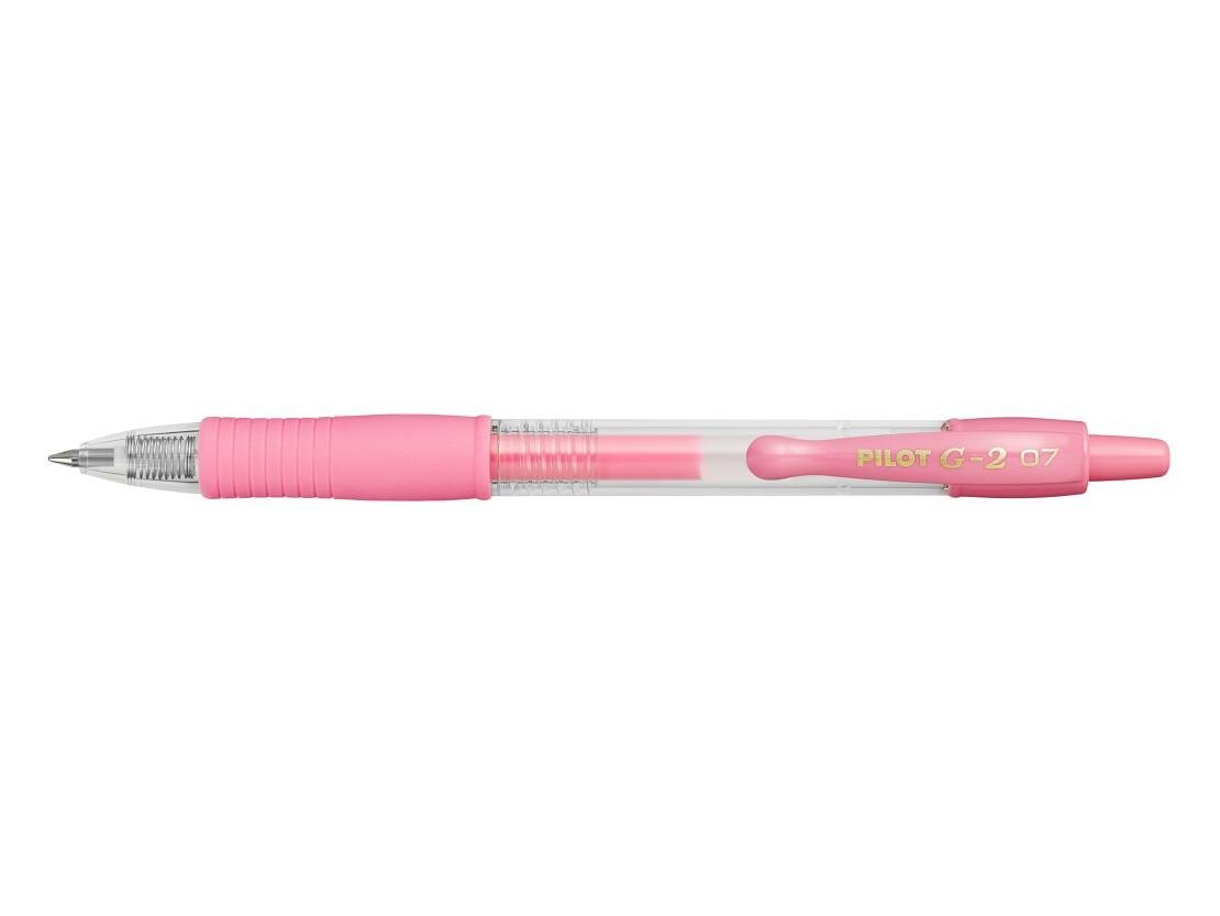 PILOT G-2 - Penne a sfera retrattili con inchiostro gel, punta da 0,7 mm, confezione da 6, tonalità metallizzate PILOT G-2 - Penne a sfera retrattili con inchiostro gel, punta da 0,7 mm, confezione da 6, tonalità metallizzate