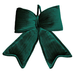Fiocco Velvet Glittering Bow Verde Scuro 29 x 36 cm