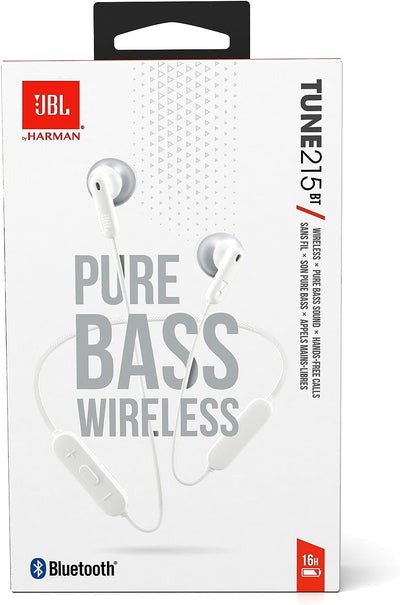 Auricolari In-Ear JBL Tune 215 Wireless Bianco