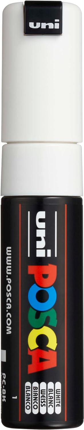 Université Posca PCF-350 Marqueur Peinture Stylo Brosse Pointu - Pack De 10 - Foto 7