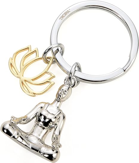 TROIKA Portachiavi "Key crusing", 2 ciondoli, con elementi TROIKA Portachiavi "Key crusing", 2 ciondoli, con elementi