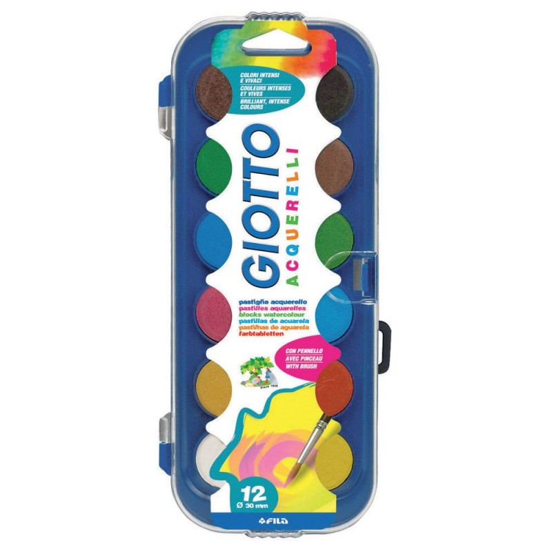 Pennarelli Aquarello - 12 Colori Con Pennello | Acquarellabili E Sicuri Per Bambini - Foto 8