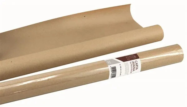 Masterline Rotolo Carta Kraft Cerata – 900 Mm X 100 M, Barriera Anti-grasso E Olio, Ideale Per Imballaggio Industriale E Ricambi