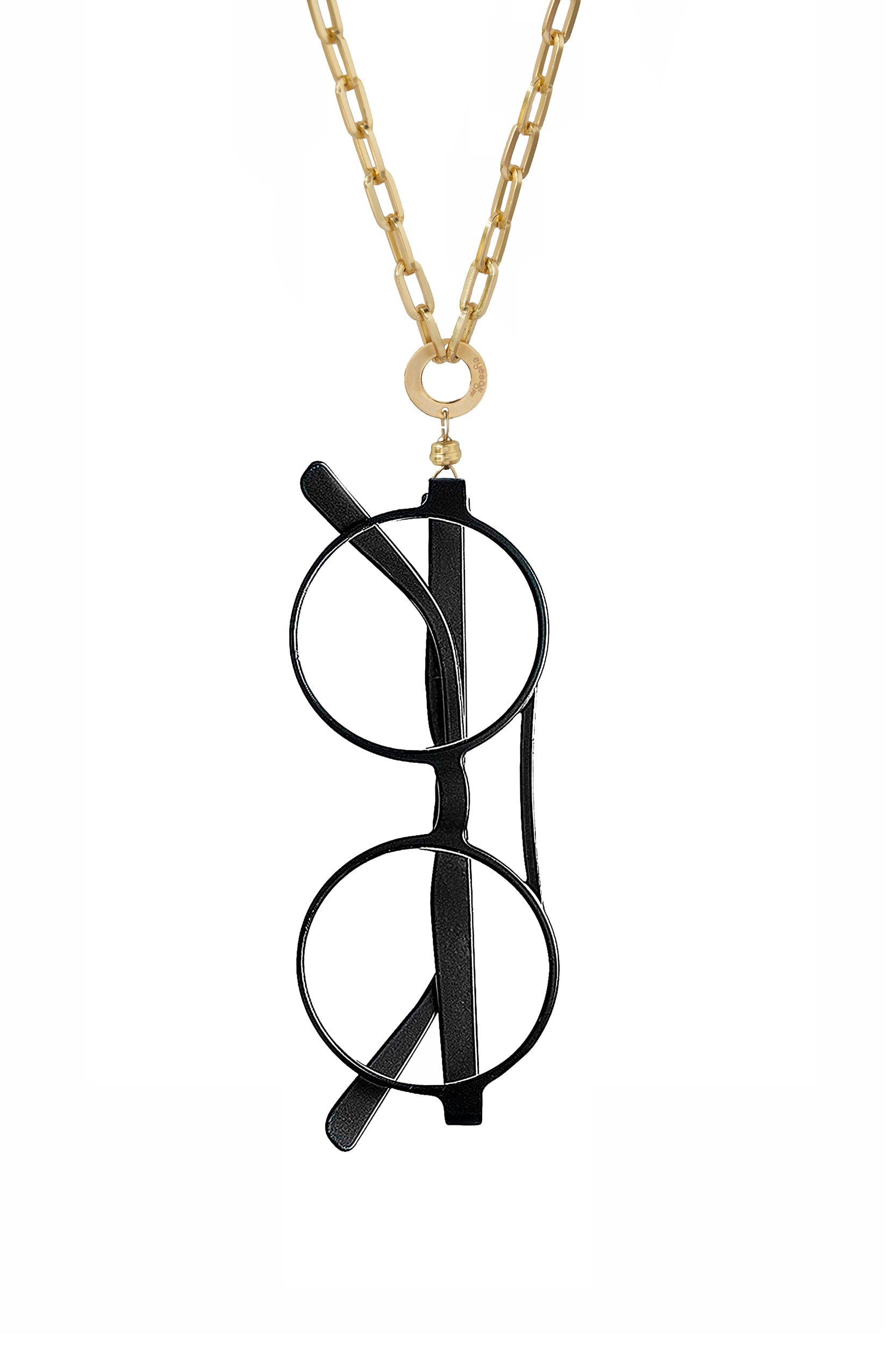 GERNEO® – San Francisco – Collana per occhiali e fascia per occhiali in colori arcobaleno in oro 18 carati o argento 925 – con vere pietre colorate GERNEO® – San Francisco – Collana per occhiali e fascia per occhiali in colori arcobaleno in oro 18 carati o argento 925 – con vere pietre colorate
