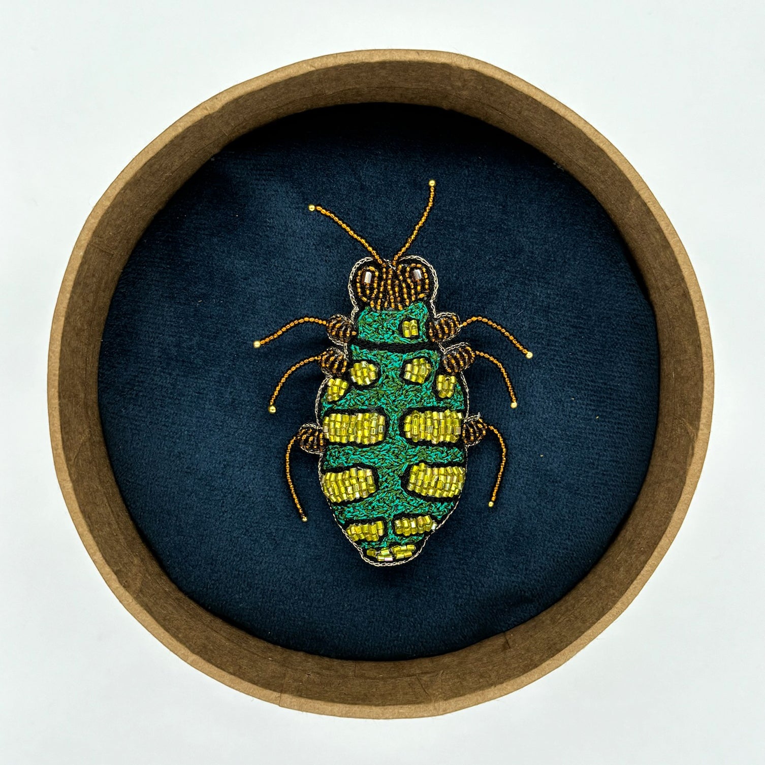 BULGARI Spilla In Oro Giallo E Bianco Con Smalto Blu Rifinita Da Diamanti E - Foto 7