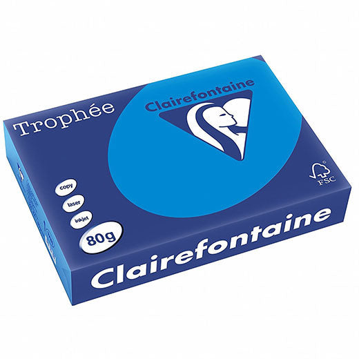 Risma Clairefontaine Trophe A4 G80 Ff500  Turchese