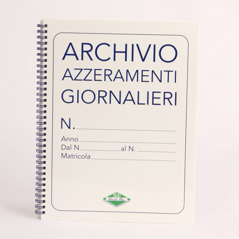 Archivio azzeramenti giornalieri - Shop