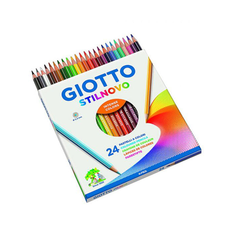 Pastelli Colorati Giotto Stilnovo - 24 pezzi
