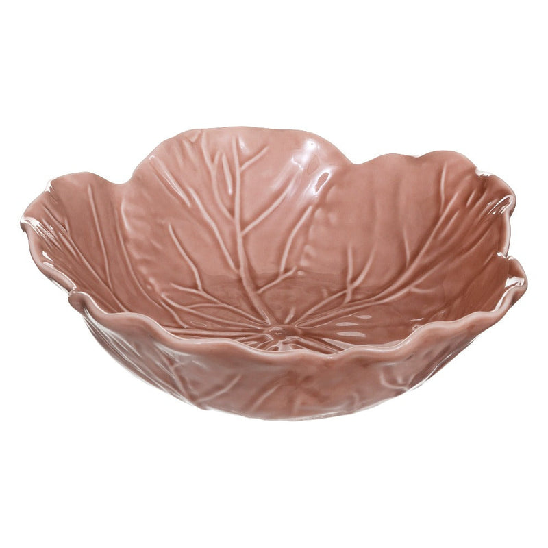 Ciotola Ceramica Fiore 19 x 18,5 x 5,5 cm Rosa