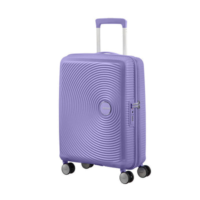 Valigia Piccola American Tourister Soundbox TSA Espandibile Lavender