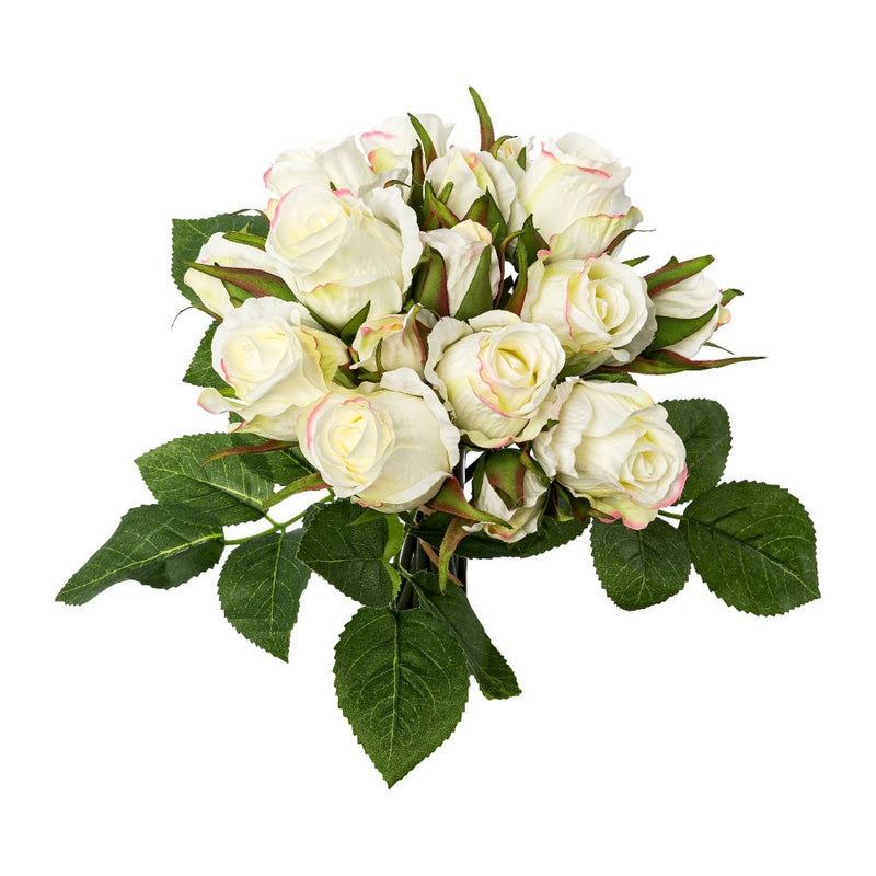 Bouquet Rose Avorio 29 cm