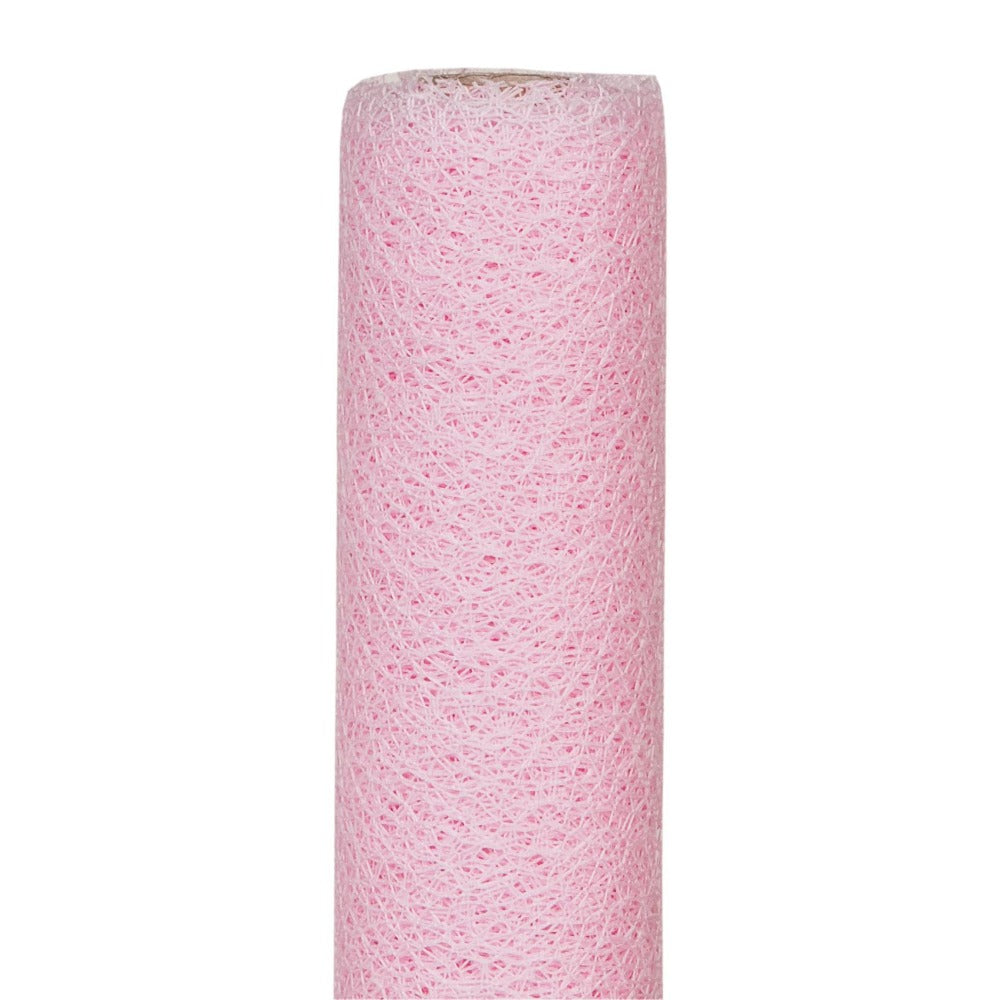 Rotolo in Rete in Tulle Rosa 70 cm x 5 mt