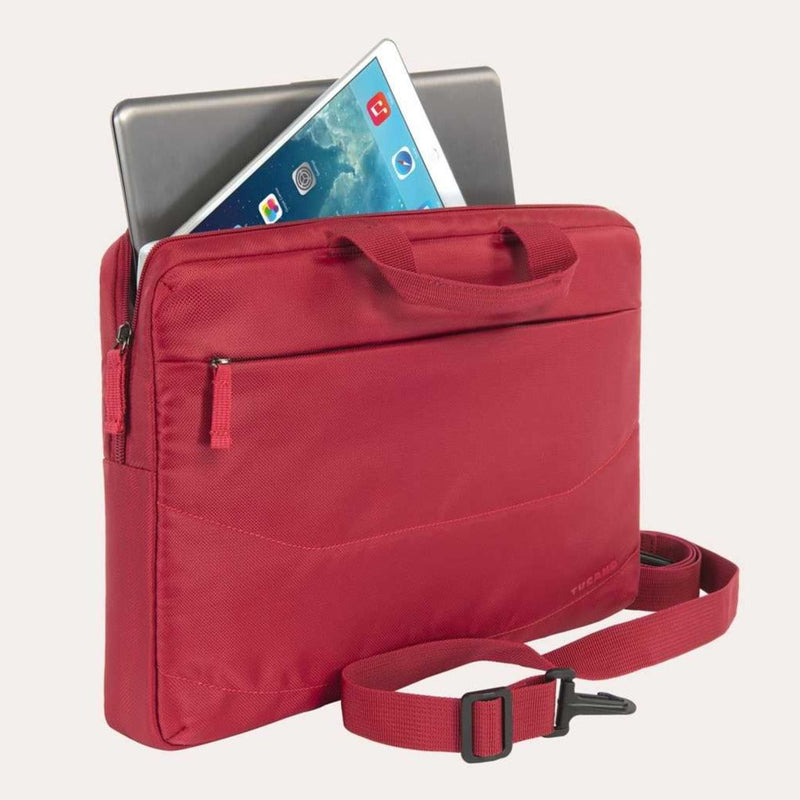 Borsa Tucano Idea Porta Laptop 15,6" Rosso + Mouse IN OMAGGIO