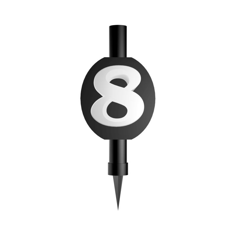 Candela Fontana 12 cm - Numero 8