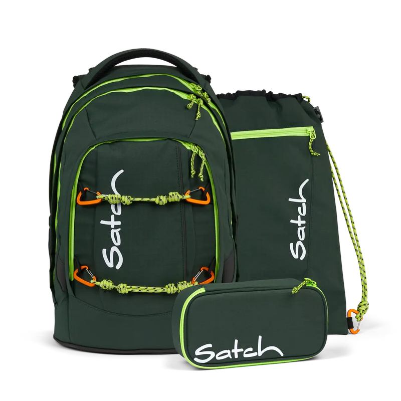 Set Satch con Zaino Pack Green Explorer Special Edition