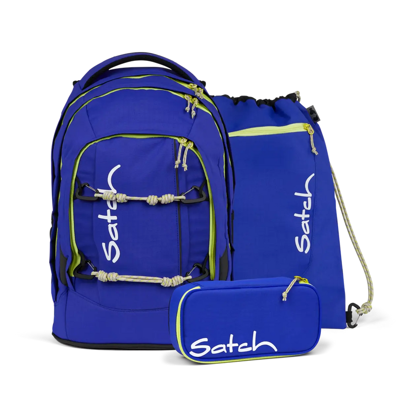 Set Satch con Zaino Pack Blue Climber Special Edition