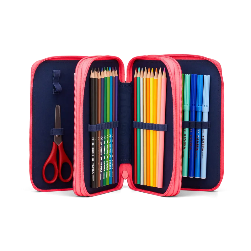 Astuccio Maxi LUMI EDITION Ergobag 3 Zip Pearl DiveBear