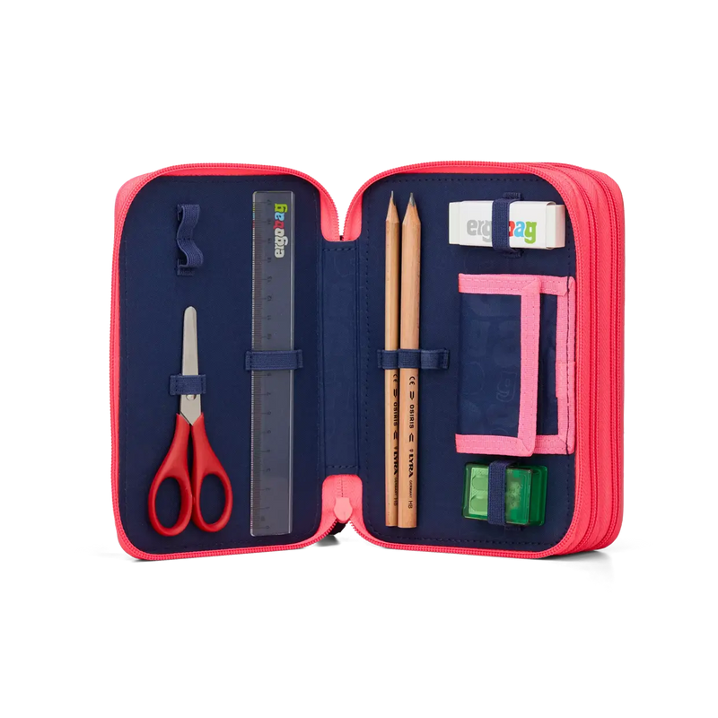 Astuccio Maxi LUMI EDITION Ergobag 3 Zip Pearl DiveBear