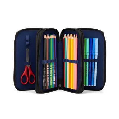Astuccio Maxi REFLECTIVE STYLE Ergobag 3 Zip Super ReflectBear