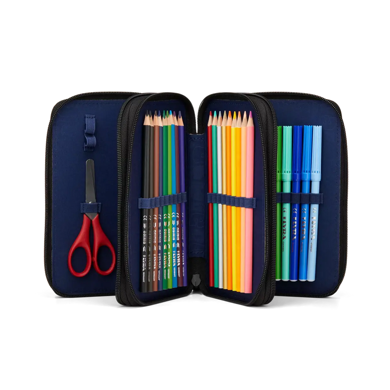 Astuccio Maxi REFLECTIVE STYLE Ergobag 3 Zip Super ReflectBear