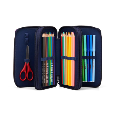 Astuccio Maxi REFLECTIVE STYLE Ergobag 3 Zip Bearlaxy