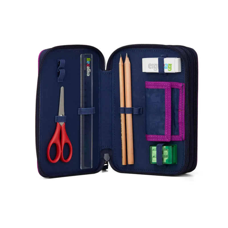 Astuccio Maxi REFLECTIVE STYLE Ergobag 3 Zip Bearlaxy