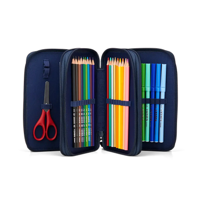Astuccio Maxi REFLECTIVE STYLE Ergobag 3 Zip Space TravelBear
