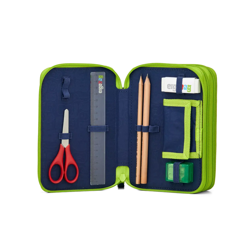 Astuccio Maxi Ergobag 3 Zip Front RunBear