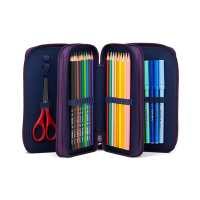Astuccio Maxi LUMI EDITION Ergobag 3 Zip JungleBear