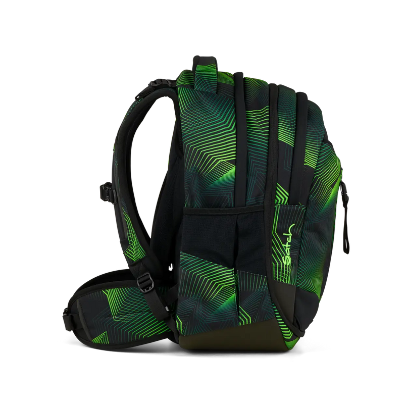 Zaino Satch Match Seismic Green
