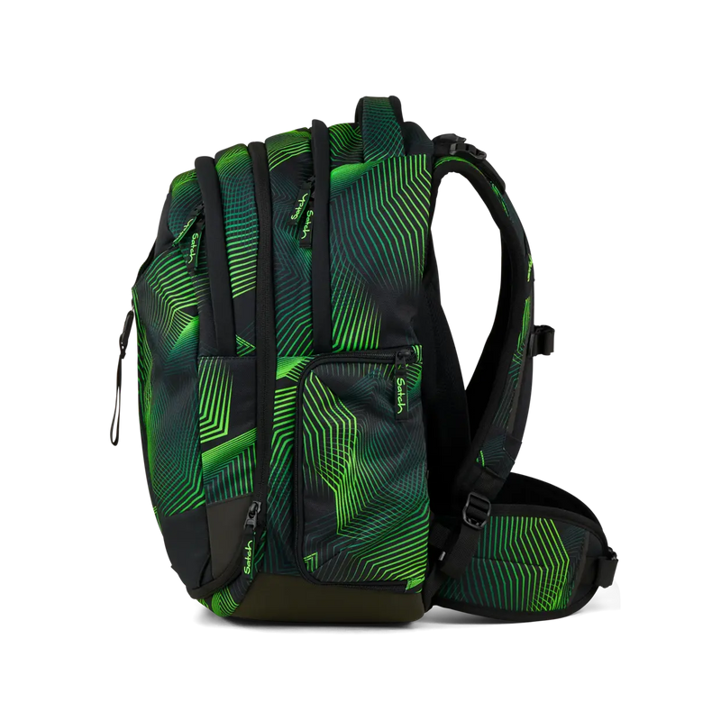 Zaino Satch Match Seismic Green