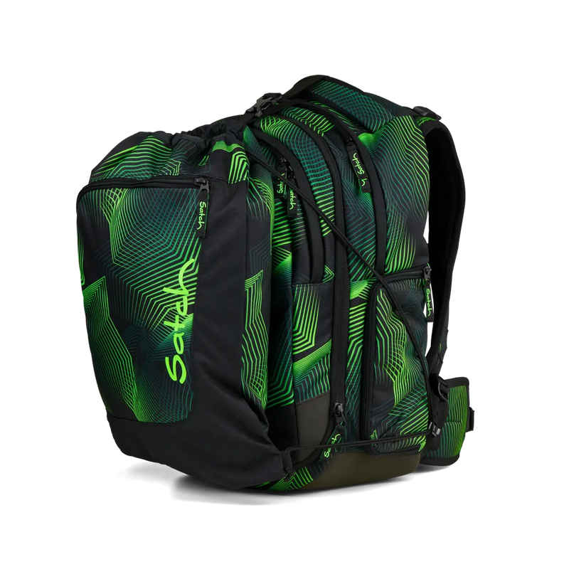 Zaino Satch Match Seismic Green