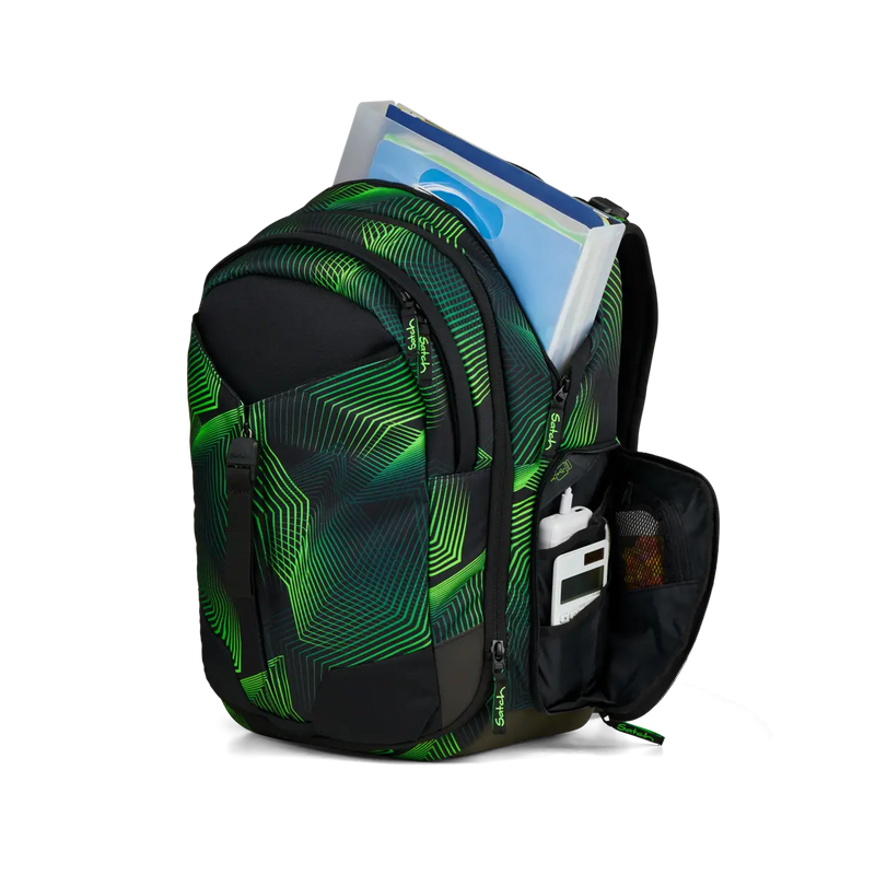 Zaino Satch Match Seismic Green