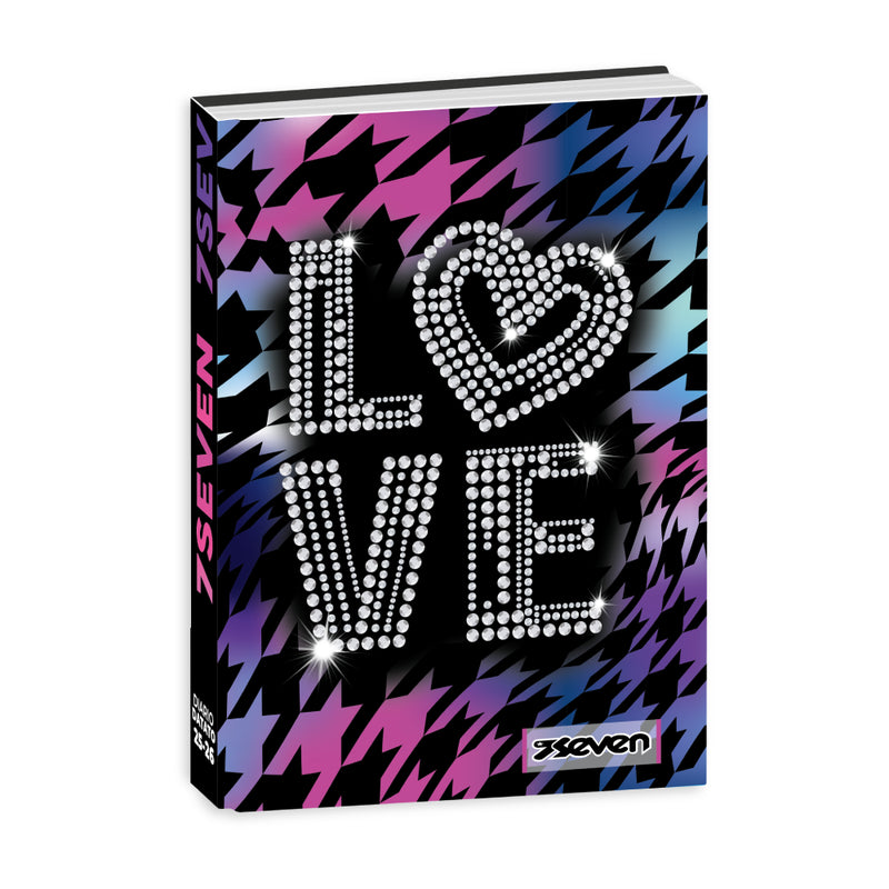 Diario Standard 12 Mesi Seven Datato Girl 25/26 / Copertine Assortite