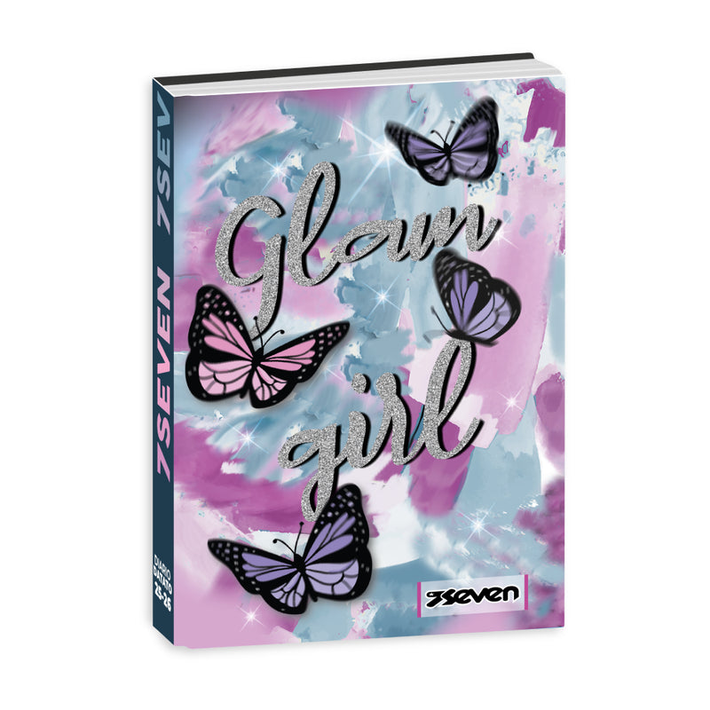 Diario Standard 12 Mesi Seven Datato Girl 25/26 / Copertine Assortite