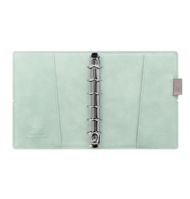 Organizer Filofax Non Datato Domino Soft Sea Grass Pocket