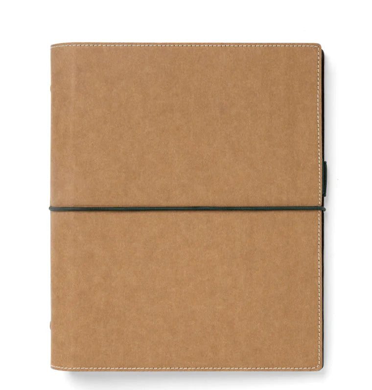 Organizer Filofax Eco Essential A5 Beige con Planner Annuale non Datato