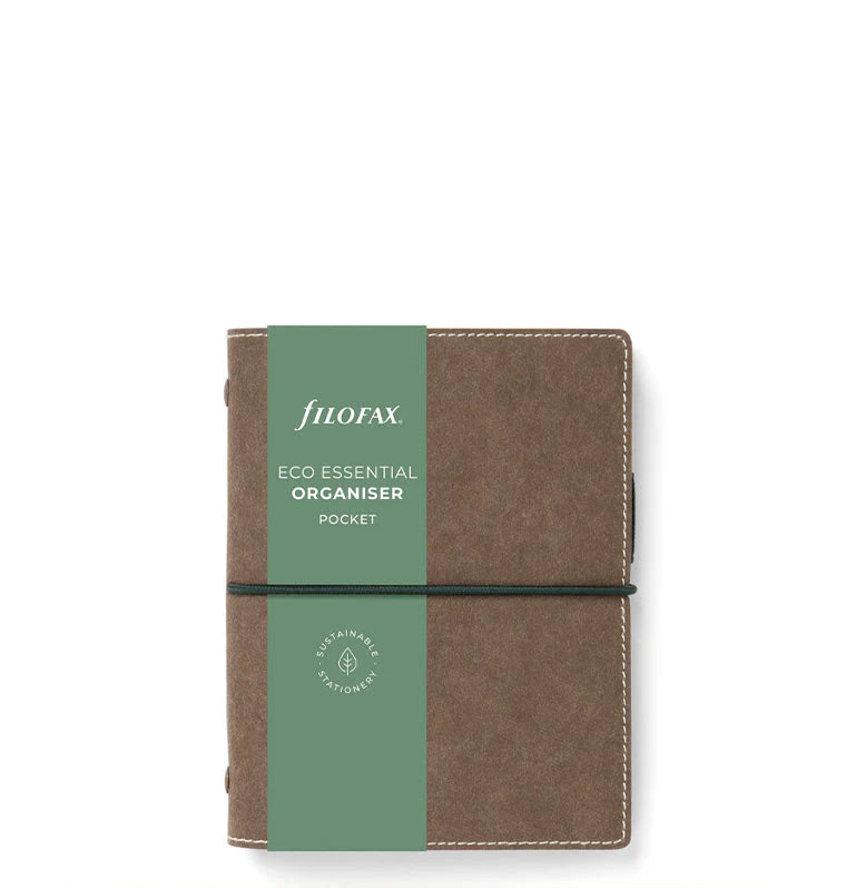Organizer Filofax Eco Essential Pocket Noce con Planner Annuale non Datato