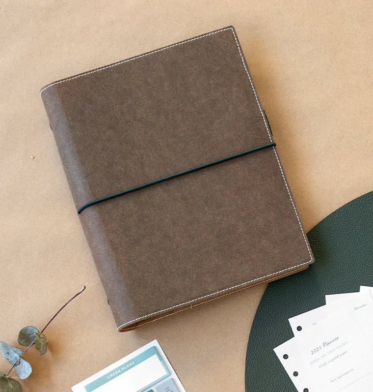 Organizer Filofax Eco Essential A5 Noce con Planner Annuale non Datato