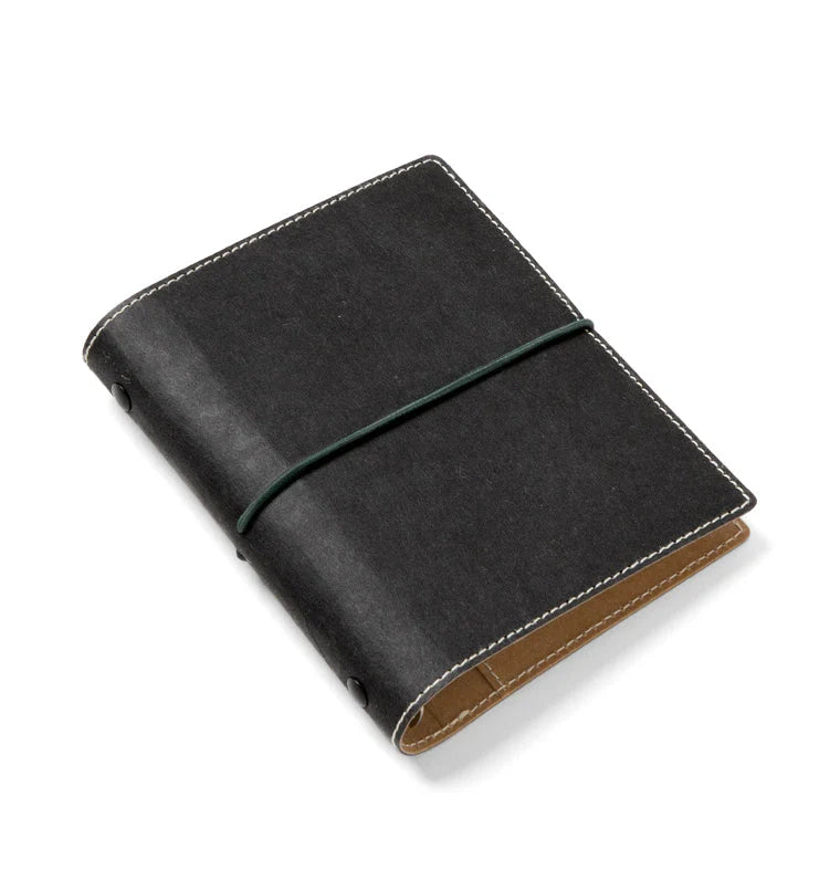 Organizer Filofax Eco Essential Pocket Nero con Planner Annuale non Datato