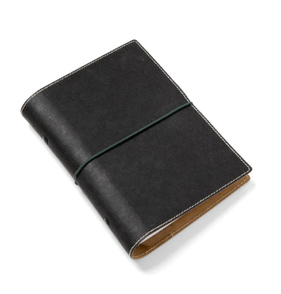 Organizer Filofax Eco Essential Personal Nero con Planner Annuale non Datato
