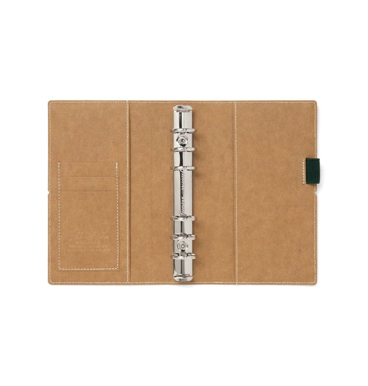 Organizer Filofax Eco Essential Personal Nero con Planner Annuale non Datato