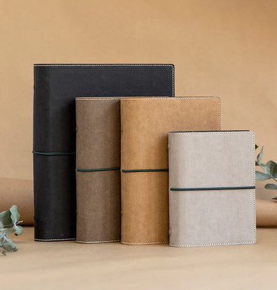 Organizer Filofax Eco Essential A5 Nero con Planner Annuale non Datato