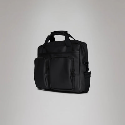 Borsa Laptop RAINS Texel Tech Bag con Porta PC 15'' Impermeabile W3 Black