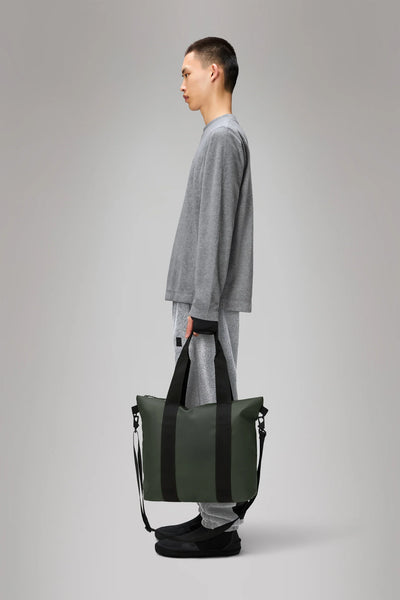 Borsa RAINS Tote Bag Mini Impermeabile W3 Green