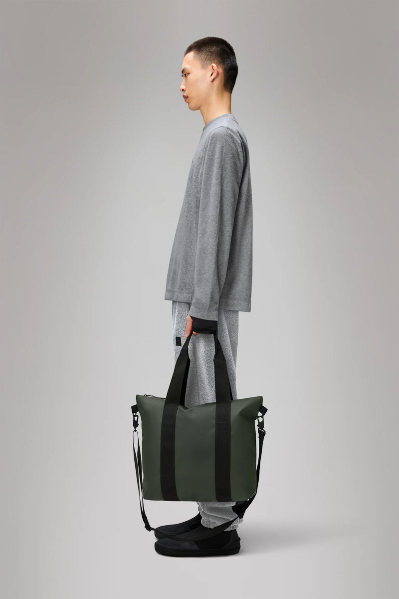 Borsa RAINS Tote Bag Mini Impermeabile W3 Green