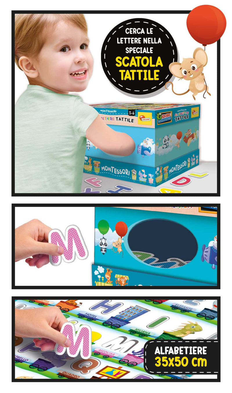 Montessori Plus Alfabetiere Tattile