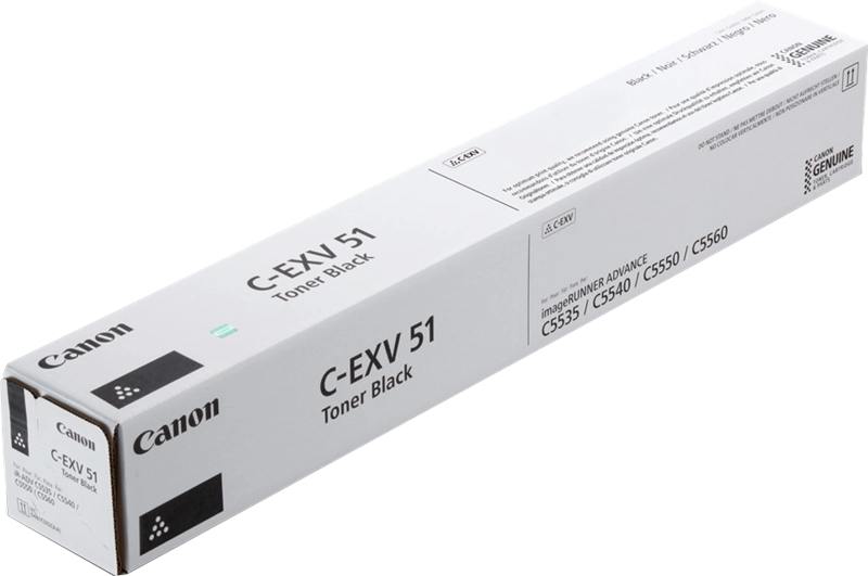 Toner Originale Canon C-EXV 51 Nero