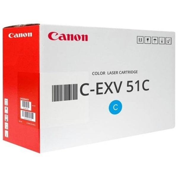 Toner Originale Canon C-EXV 51 Ciano